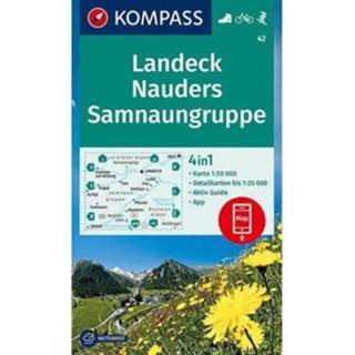 👉 Landeck Nauders Samnaungruppe 1 50 000 - Kompass-Karten Gmbh 9783990447338