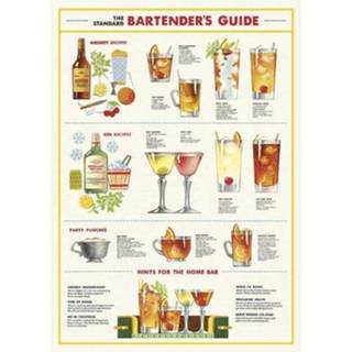 👉 Vintage poster Cavallini Co Bartender S Guide 9781635445626