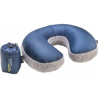 👉 38 grijs blauw Cocoon - U-Shaped Down Neck Pillow Kussen maat x 27 11 cm, blauw/grijs 799696117986