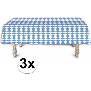 👉 Tafelkleed Oktoberfest - 3x Beieren tafelkleden/tafelzeilen 137 x 275 cm