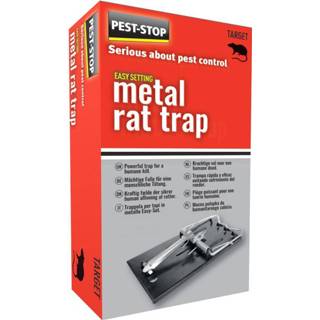 👉 Metaal Pest-Stop Easy-Setting Rattenklem 5014055001030