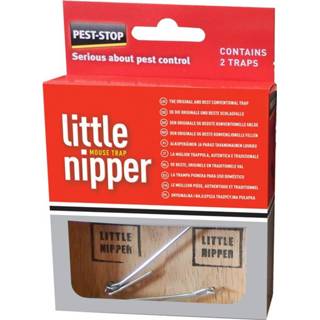 👉 Muizenval hout Pest-Stop Little Nipper Twin Pack 5014055000149