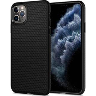 👉 Zwart Spigen Liquid Air iPhone 11 Pro TPU Case - 8809671010774