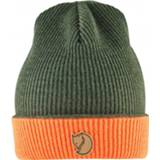 👉 Beanie One Size uniseks olijfgroen oranje Fjällräven - Sörmland Reversable Muts maat Size, olijfgroen/oranje 7323450547578