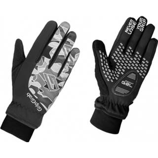 👉 Glove l uniseks zwart grijs GripGrab - Rebel Youngster Windproof Winter Handschoenen maat L, zwart/grijs 5708486002956