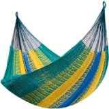 👉 Hangmat veelkleurig polycotton Tweepersoons 'Mexico' Tropical - Tropilex ® 8719925910418