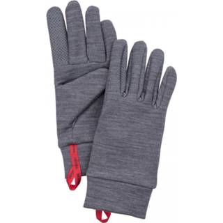 👉 Hand schoenen uniseks 8 grijs Hestra - Touch Point Warmth 5 Finger Handschoenen maat 8, 7332540950655