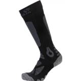 👉 Sock uniseks zwart Jack Wolfskin - Kid's Ski Merino High Cut Skisokken maat 34-36, 4055001615490