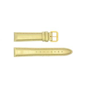 👉 Horlogeband op aanvraag leder goud Other brand Esprit Gold 18mm + standaard stiksel 8719217129559