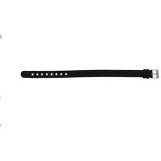 👉 Horlogeband zwart textiel Lacoste 2000510 / LC-34-3-14-0166 12mm 8719217135970