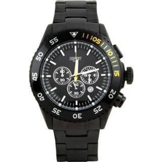 👉 Horlogeband zwart aluminium Esprit ES103621006 21mm 8719217147737