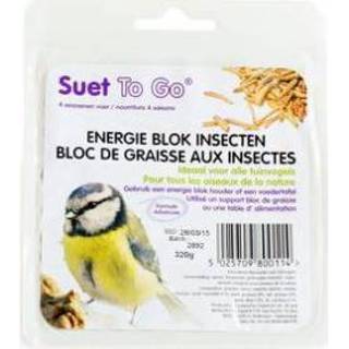 👉 Houten blok Suet To Go - Energie Insecten 5025709800114