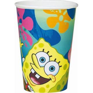 Spongebob kinder thema bekers kinderen Beker kinderen Kinder thema Spongebob bekers 6 stuks