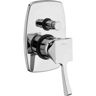 👉 Douchekraan chroom messing mengkraan chic bouw hendel keramisch Inbouw Sapho Afbouwdeel 2-weg (incl. inbouwdeel) 8028358420143