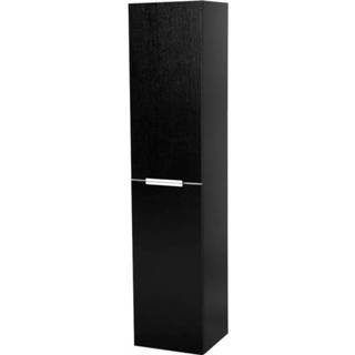 👉 Kolomkast zwart Luxanit EVO 160 cm Black Wood