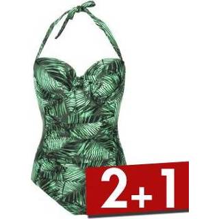 👉 Groen vrouwen Missya Tulip Swimsuit Strapless Print * Gratis verzending Actie