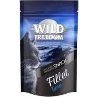 👉 Wild Freedom Filet Snacks Tonijn Graanvrij - Voordeelpak: 2 x 100 g (12 filets) 4062911001930