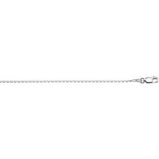 👉 Halsketting zilveren Collier Anker Geslepen 1,1 mm 41 + 4 cm