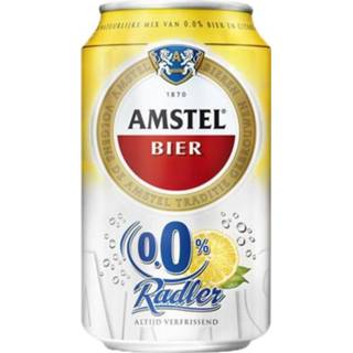 👉 Active Bier Amstel Radler 0.0 blikje 0.33l 8712000034085