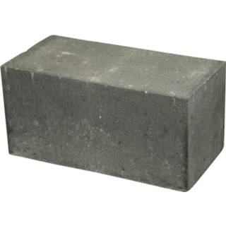 Stapelblok antraciet Beton Plano 30x15x15 cm - 96 Stuks 8711434372015