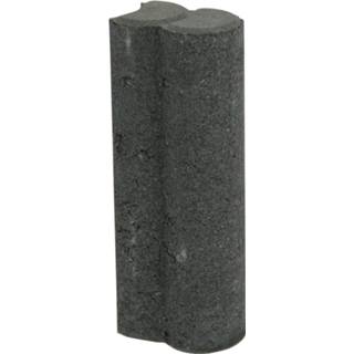 👉 Antraciet Palissade Beton 25x8,3x6 cm - 420 Stuks 8711434363402