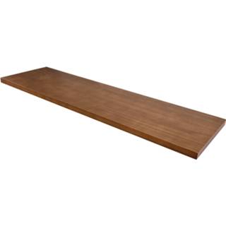 👉 Boekenplank bruin Duraline wandplank gebeitst 80 cm 8718848117461