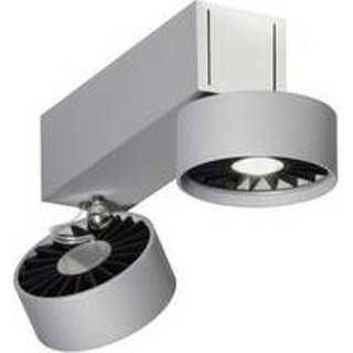 👉 Grijs zilver aluminium Absolut Lighting Basica WD2 Spot -