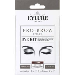 👉 Bruin vrouwen Eylure Pro-Brow Dybrow - Dark Brown 5011522531106
