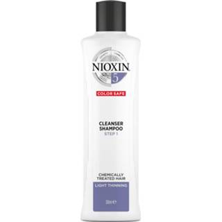 👉 Shampoo unisex NIOXIN 3-Part System 5 Cleanser for Chemically Treated Hair with Light Thinning 300ml 8005610493633