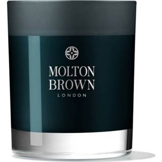 👉 Molton bruin leather unisex Brown Russian Single Wick Candle 180g