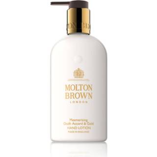 👉 Molton bruin goud Brown Oudh Accord & Gold Hand Lotion