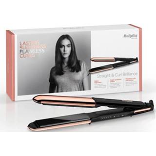 👉 Hair straightener vrouwen baby's BaByliss Straight and Curl Brilliance Rose-Gold 3030053024811
