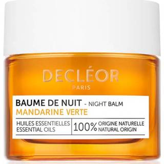 👉 Vrouwen mannen donkergroen DECLÉOR Green Mandarin Night Balm 15ml 3395019912091