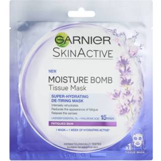 👉 Lavendel unisex Garnier Moisture Bomb Lavender Hydrating Face Sheet Mask 3600542066129