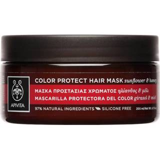 👉 Haarmasker unisex APIVITA Holistic Hair Care Color Protection Mask - Sunflower & Honey 200ml 5201279054748