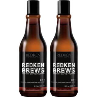 👉 Shampoo male Redken Brews Men's 3 in 1 Duo