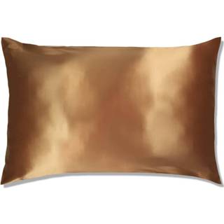 👉 Goud Slip Silk Pillowcase - Queen Gold