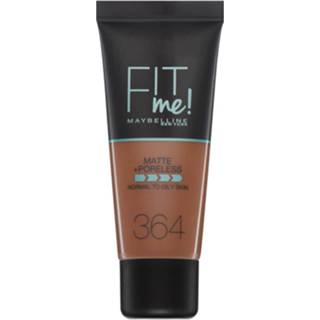 👉 Vrouwen Maybelline Fit Me! Matte and Poreless Foundation 30ml (Various Shades) - 364 Deep Bronze 3600531453411