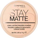 👉 Beige vrouwen Warm Rimmel Stay Matte Pressed Powder (Various Shades) - 3607345064550