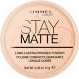 Beige vrouwen Warm Rimmel Stay Matte Pressed Powder (Various Shades) - 3607345064550