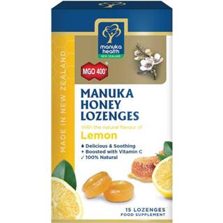 👉 Unisex mannen MGO 400+ Manuka Honey Lozenges with Lemon - 15 9421023627707