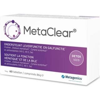 👉 Vitamine gezondheid Metagenics MetaClear Tabletten 5400433230565
