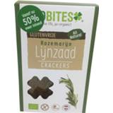 👉 Eten Biobites Lijnzaad Crackers Rozemarijn 8718564590432