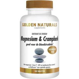 👉 Magnesium gezondheid vitamines Golden Naturals & Crampbark 8718164647635