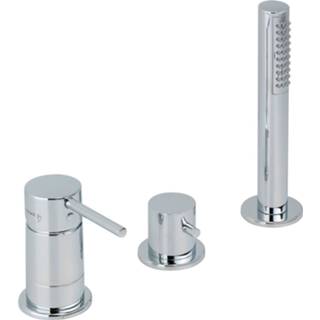 👉 Badrandkraan chroom Herzbach Design New 3-Gats 4039139231821