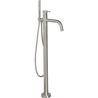 👉 Badmengkraan RVS mengkraan imal vrijstaand hendel keramisch standaard perlator Vrijstaande Sapho Minimal 101.3 cm met Handdouche 8590913818554