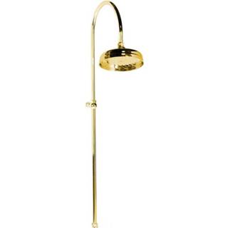 👉 Regendouche goud messing antea keramisch rond Opbouwset Sapho Retro (exclusief douchekraan) 8590913860201