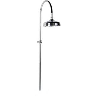 👉 Regendouche chroom messing antea keramisch rond Opbouwset Sapho Retro (exclusief douchekraan) 8590913860195