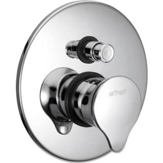 👉 Douchekraan chroom messing mengkraan belinda bouw hendel keramisch Inbouw Sapho Afbouwdeel 2-weg (incl. inbouwdeel) 8028358121910