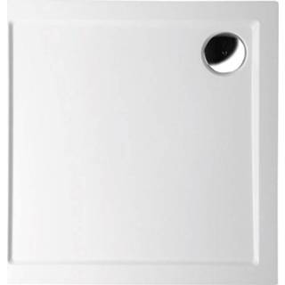 👉 Douchebak Marmer Sapho Aura 80x80x4 cm Vierkant Wit Sapho